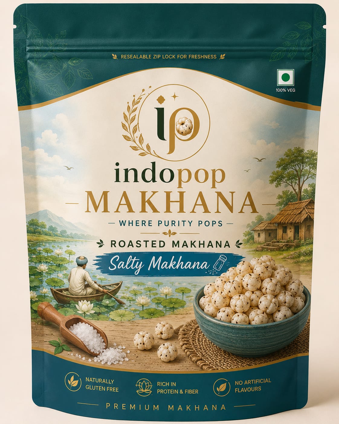Crunchy Roasted Indo Pop Makhana